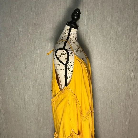 Free People Golden Maxi Dress Size SP - Picture 5 of 12